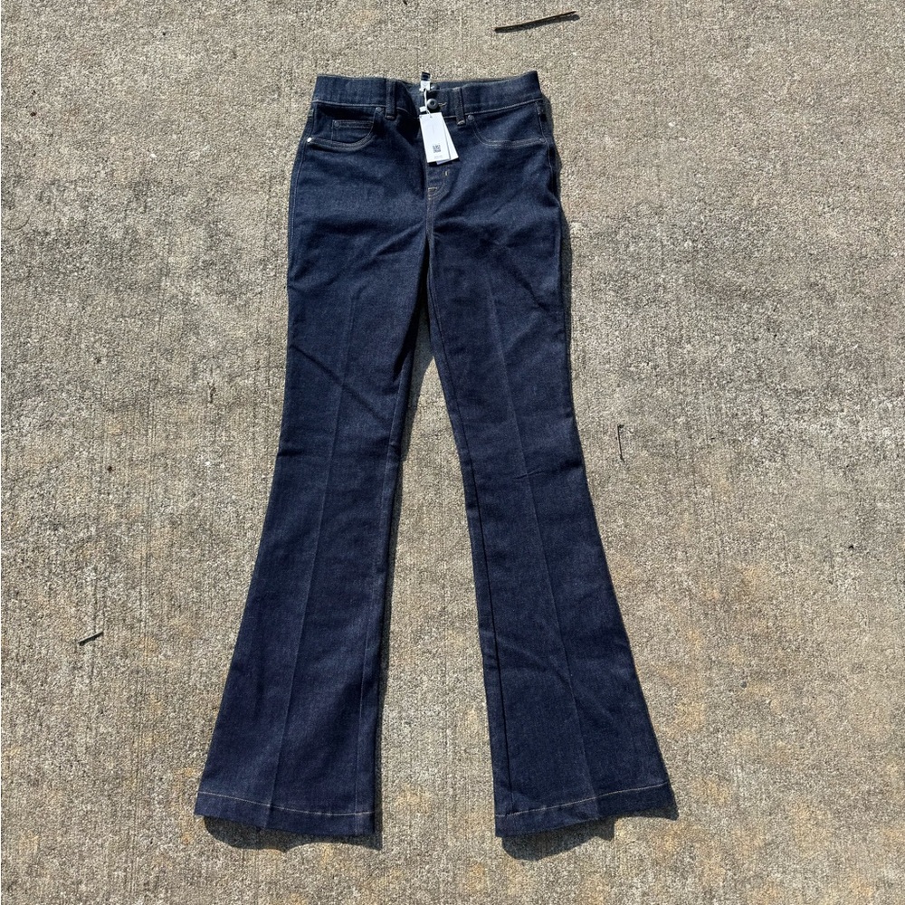 SPANX Dark Blue Flare Jeans